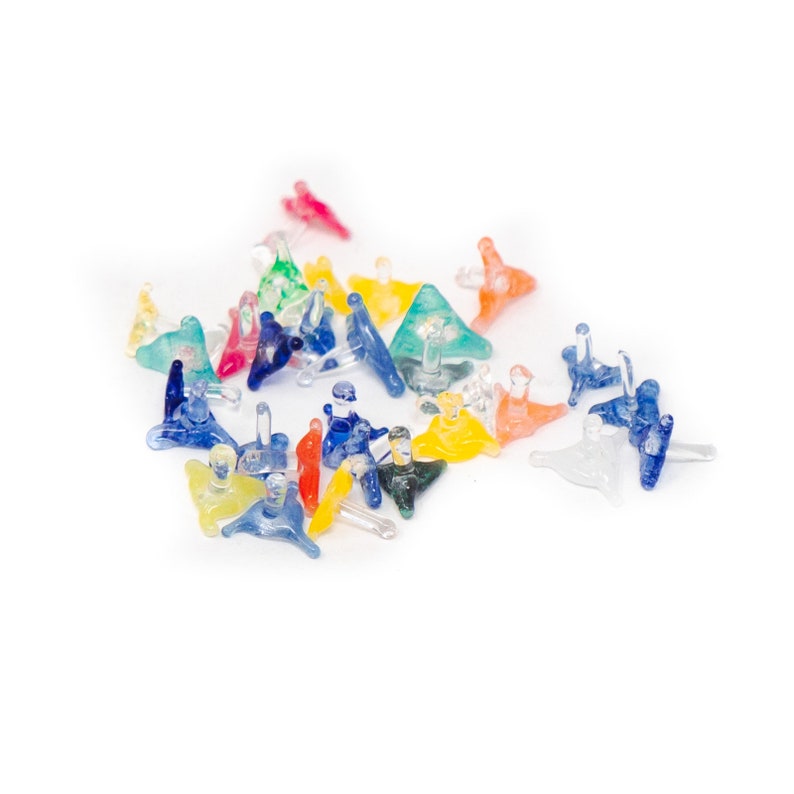 Premium Quality Jacks Style Glass Pipe Screens Assorted Color Etsy