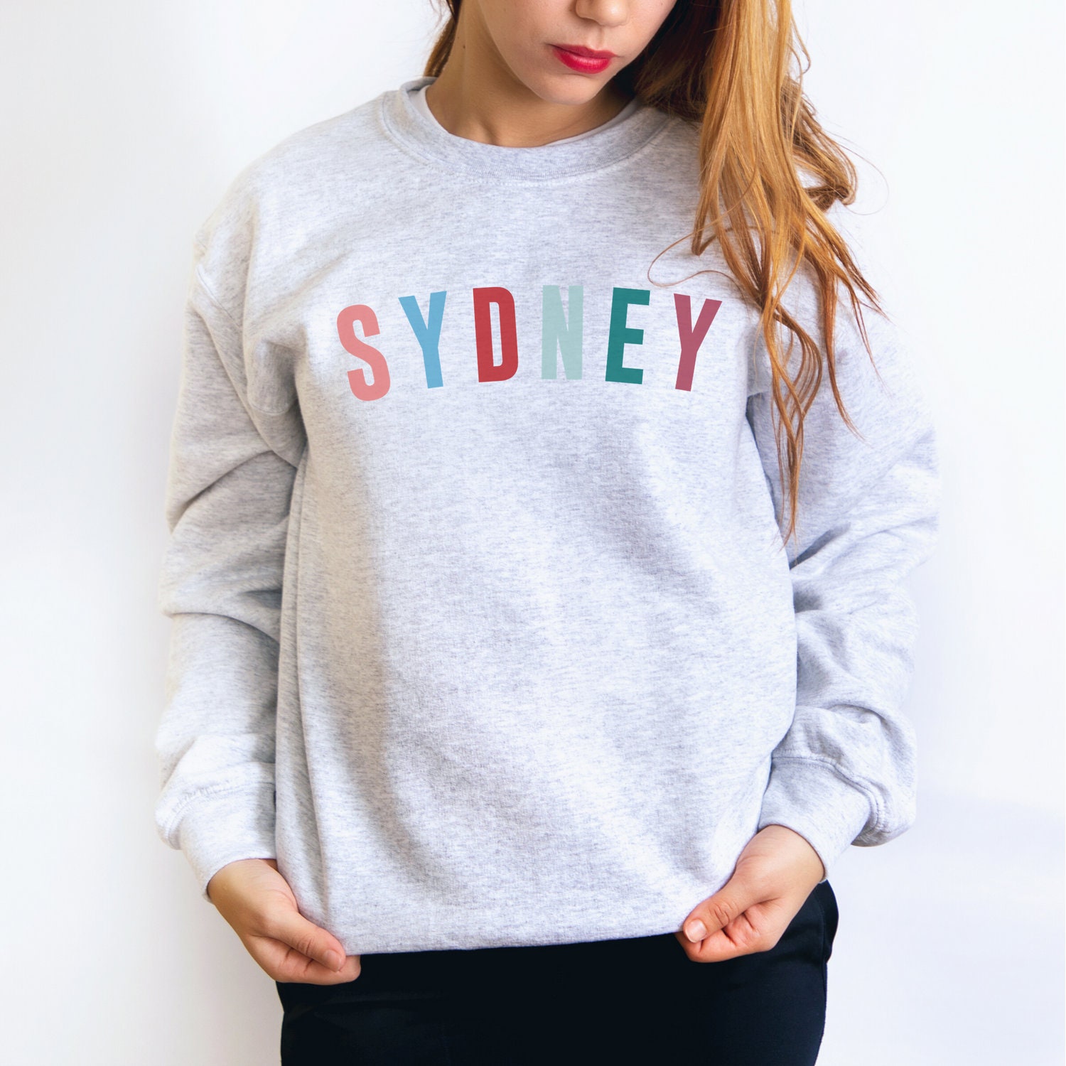 Sydney Sweatshirt Australia Crewneck Cute Australian Pullover Etsy.de