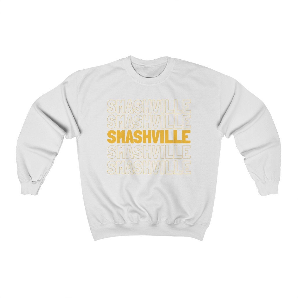 Smashville Sweatshirt Nashville Predators Crewneck Tennessee 
