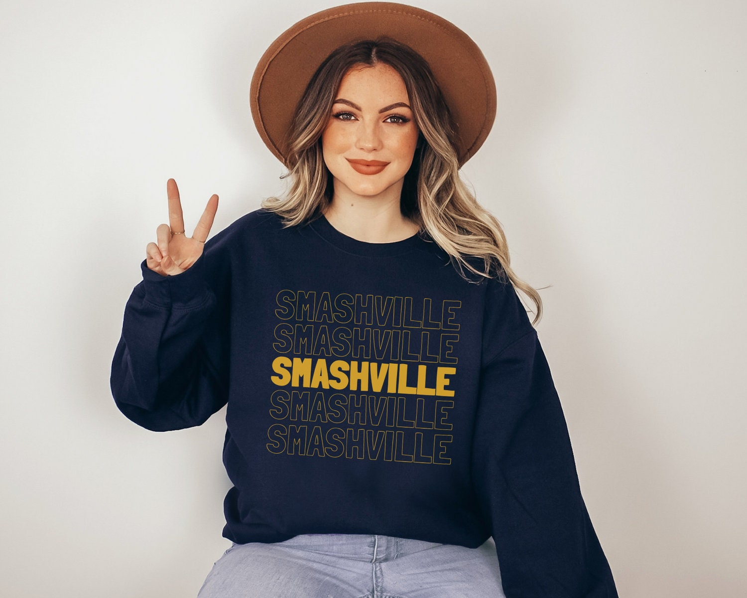 Smashville Gold - Nashville Pullover Hoodie