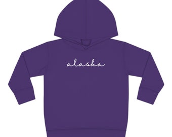 Alaska Toddler Pullover Fleece Hoodie