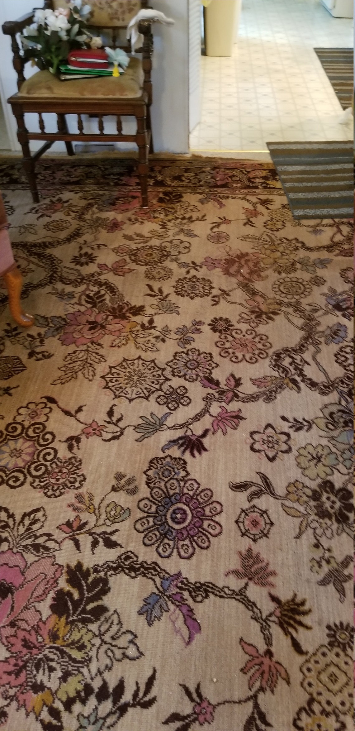 Rare 1930's Rug by Karagheusian Mfg was made in NYC by Etsy