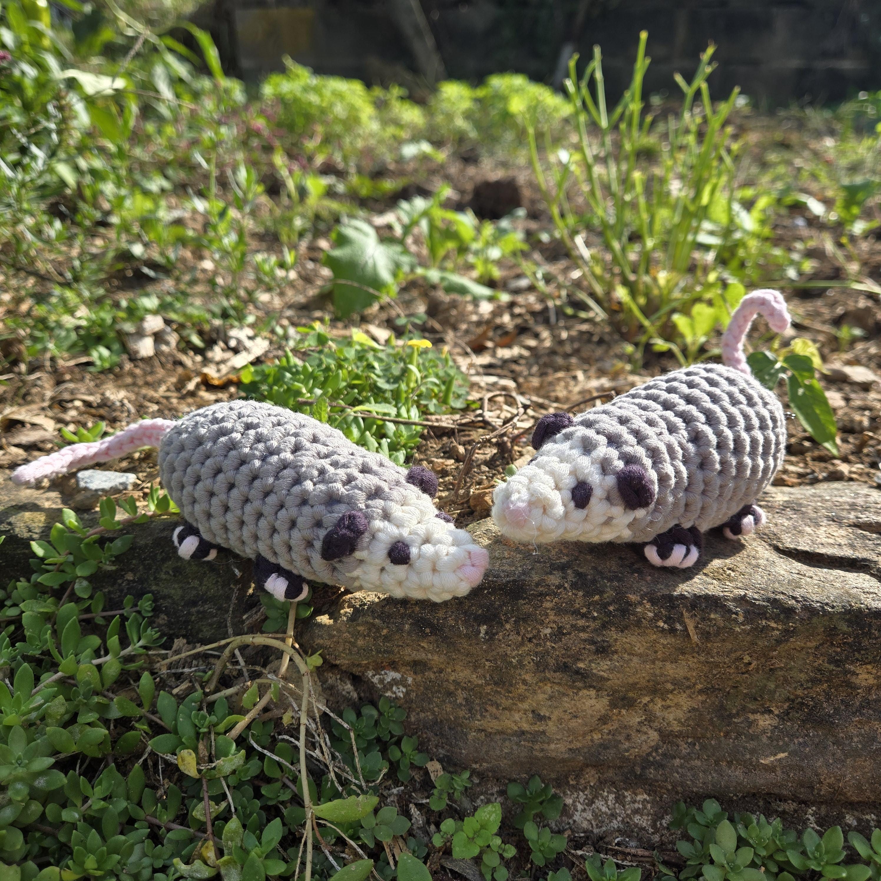 39 Opossum Crochet Patterns for Cute, Quirky Amigurumi Projects 6 Crochet Mini Baby Opossum
