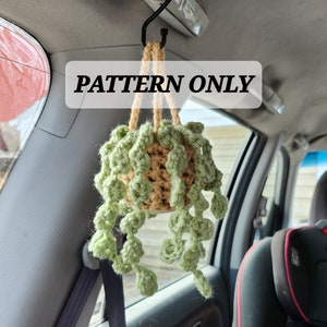 Car Plant PATTERN ONLY Crochet String of Turtles by Pamelambie
