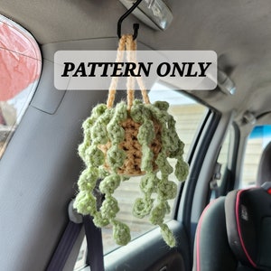 Car Plant PATTERN ONLY Crochet String of Turtles by Pamelambie