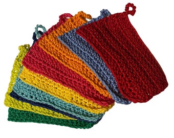 Handmade Crochet Dish Cloth Scrubbies