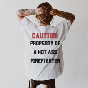 fire wife shirt, gift for firefighter wife, firefighter wife shirt, fireman wife, trendy fire wife tee, first responder wife, thin red line