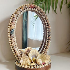 Vintage fransk snäckspegel