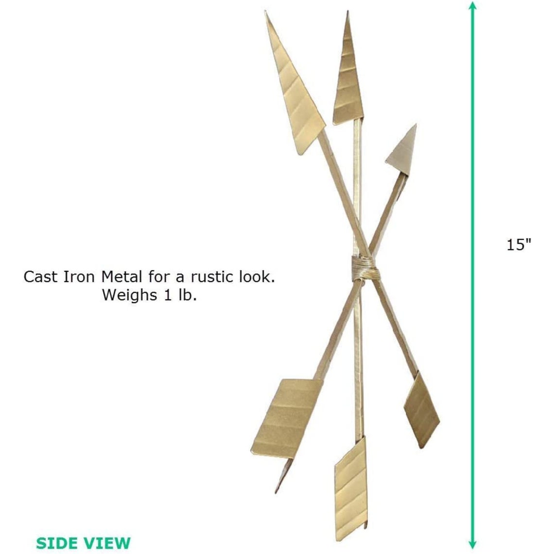 Gold Arrow Wall Decor by Wall Charmers™ gothic Home Decor Etsy