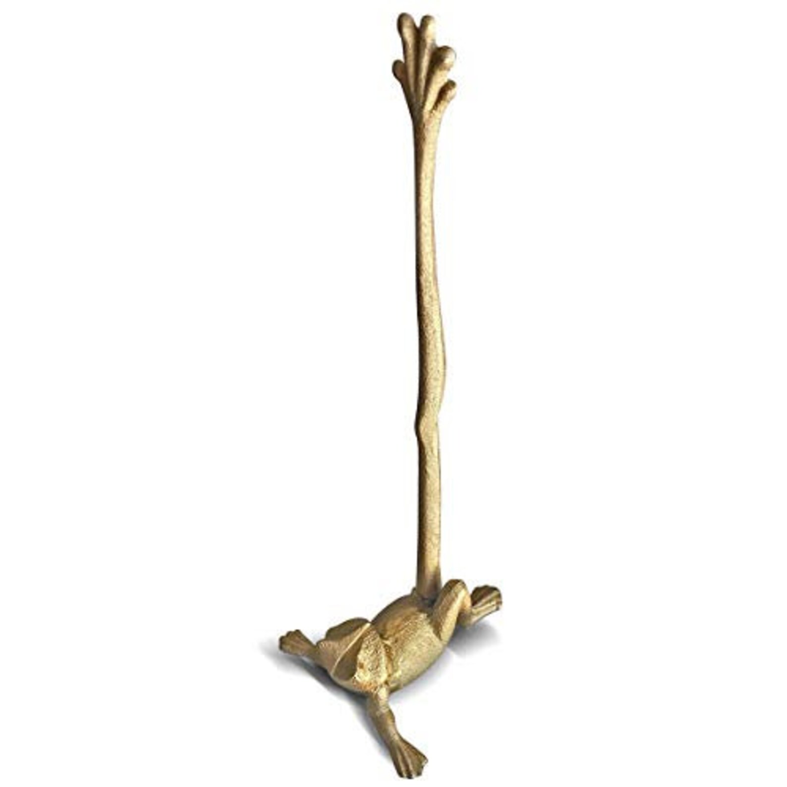 Gold Frog Paper Towel Holder Frog Toilet Paper Holder Stand Etsy