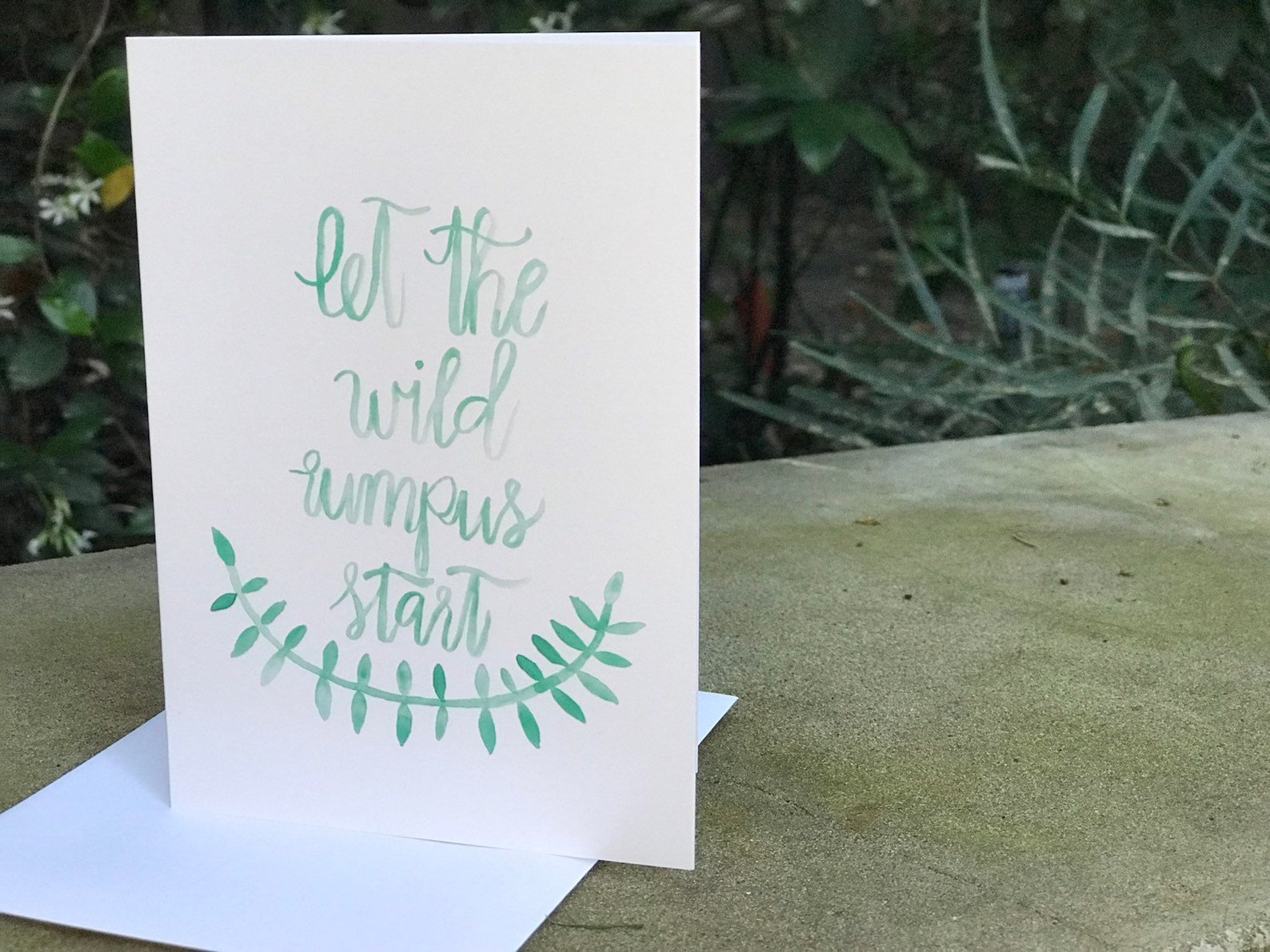 Let the Wild Rumpus Start Card Greeting Card Where the - Etsy