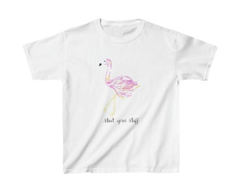 Children's Strut Your Stuff Flamingo Kids Heavy Cotton™ Tee