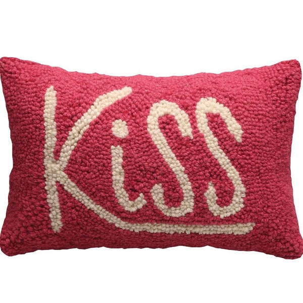 Kiss Pillow Etsy