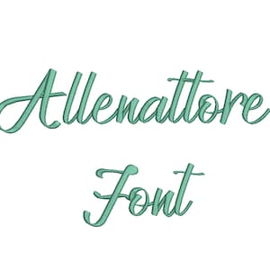 SALE!  Alenttore Embroidery Fonts 5 size Instant Download 8 Formats Embroidery Pattern Machine Embroidery design PES