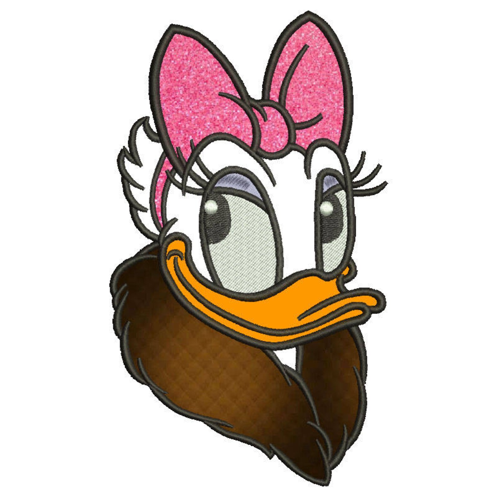 Daisy duck Applique Design 8 size Disney Design mickey mouse Etsy