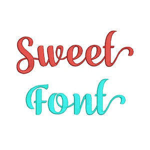 SALE ! 3 size Junly seventh font  Embroidery Fonts 8 Formats Instant Download  Embroidery Pattern Machine Embroidery design PES