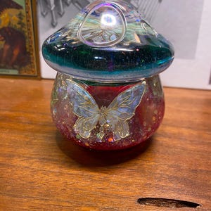 Mushroom Jar | Jewelry Holder | Mushroom | Storage Container
