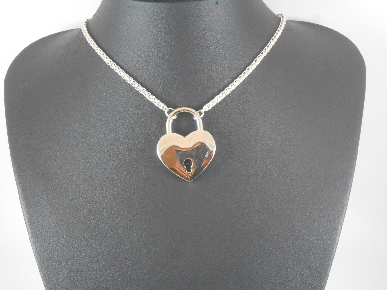 Locking Discreet Day Collar BDSM Obedience Pendant Chain Etsy