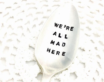 Alice in Wonderland Garden Party Novelty Collectible Demitasse Tea Coffee Spoon