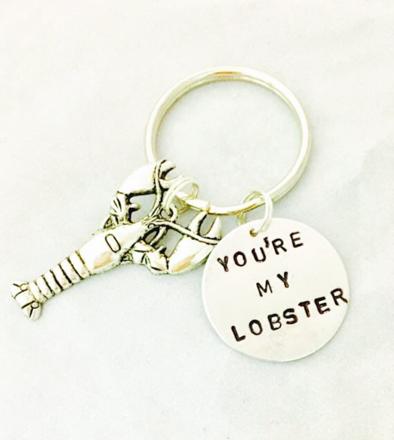 You're My Lobster Key Chain Friends Fan Gift Best Friend Etsy