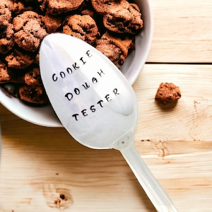 Testador de massa de biscoito, colher de teste de sabor, presente gastronômico, presente para padeiro