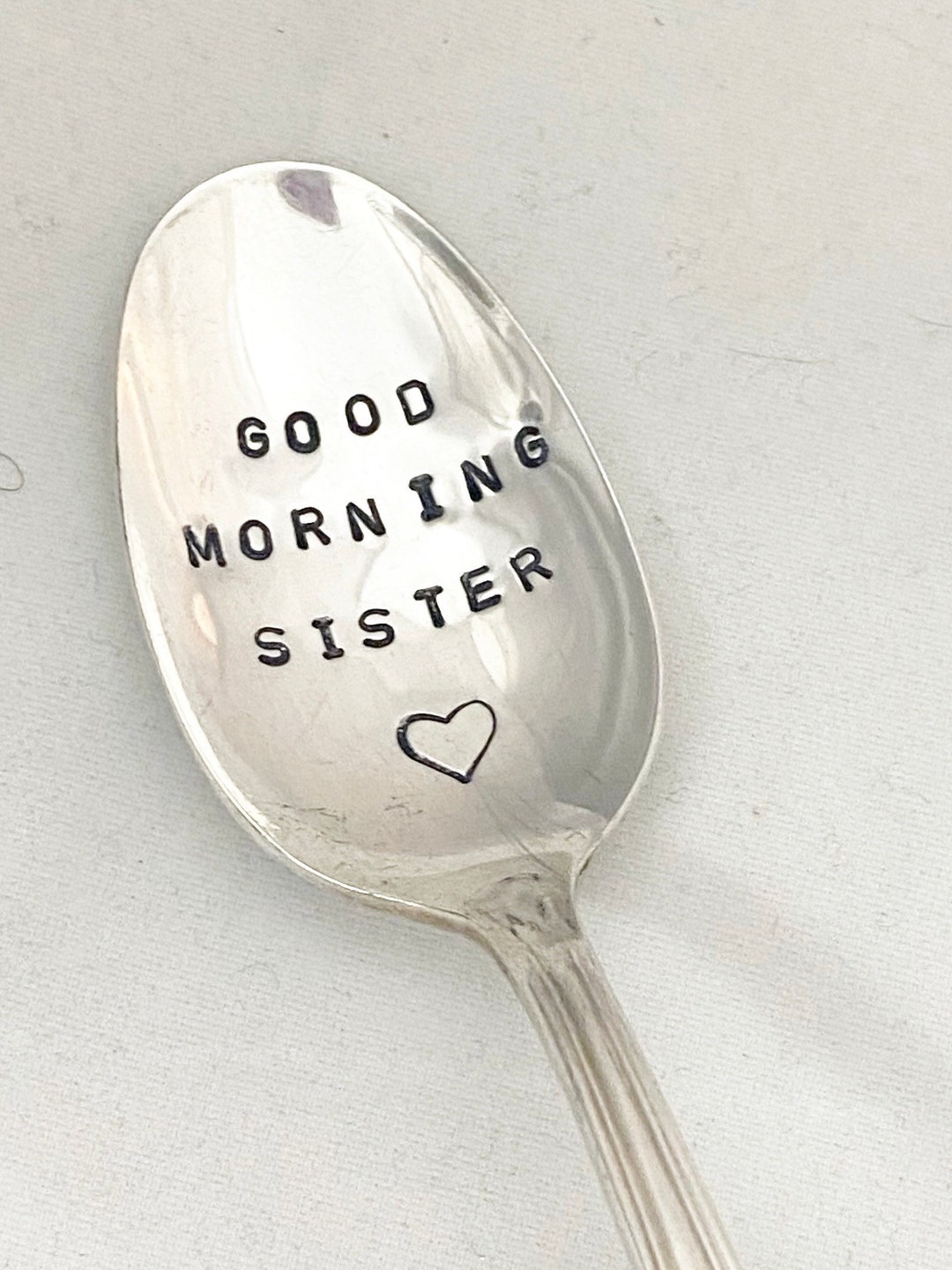 Good Morning Sister Gift for Sister Sisters Coffee Spoon Etsy