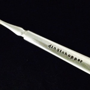 Dinglehopper Little Mermaid Fork, Ariel Fork, Gift for Her, Ariel Cake Topper, Hand Stamped Fork