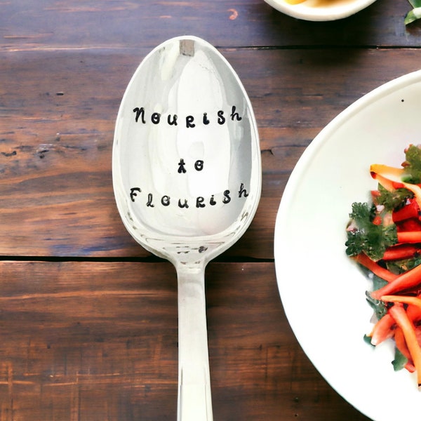 Nourish To Flourish, Healthy Eating Spoon, Eat Clean, Eat Good Food, Eating Disorder Recovery