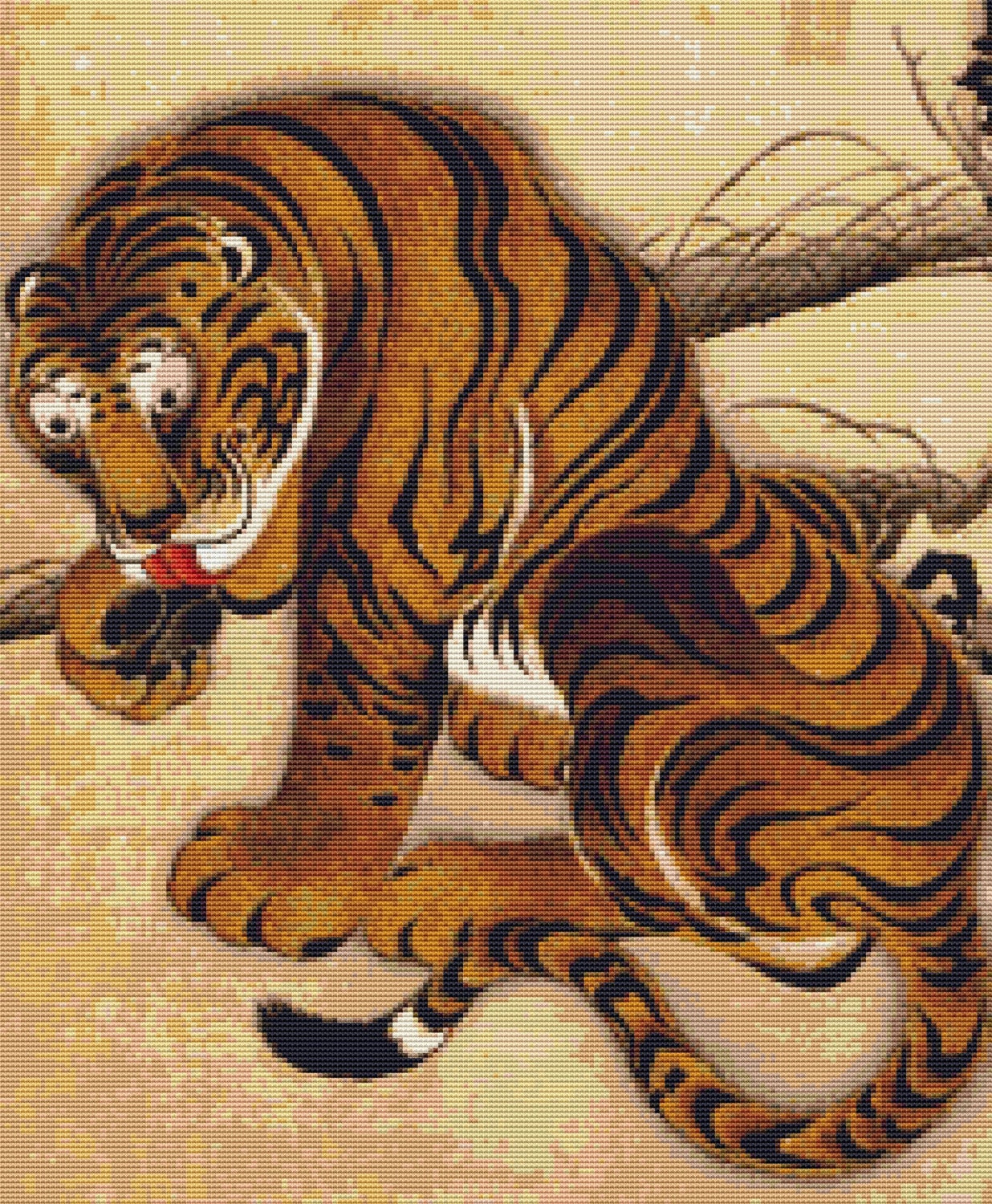 Counted Cross Stitch Old Masters Cross Stitch Instant PDF Etsy