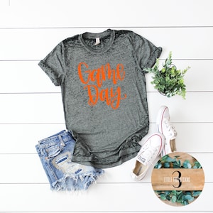Black and Orange Game Day Shirt