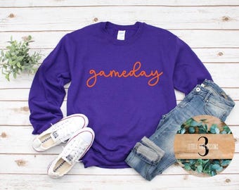 Purple and Orange Game Day Shirt