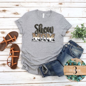 Show Mom Shirt Pig