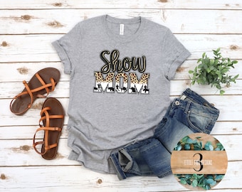 Show Mom Shirt Pig