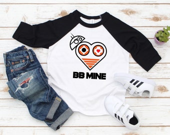 Kids Valentine's Day Shirt Star Wars inspired