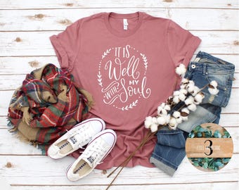 It Is Well With My Soul Short Sleeve Shirt