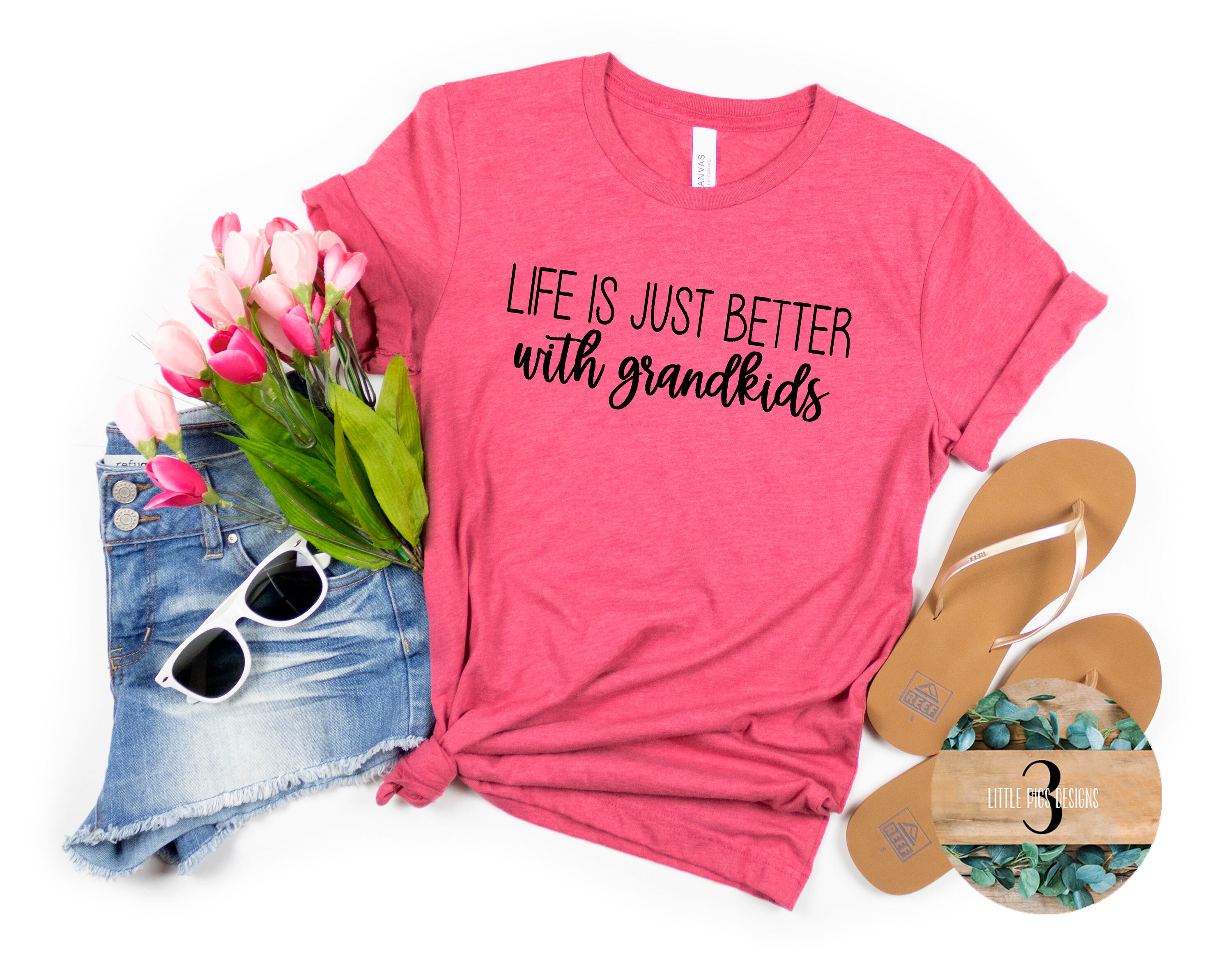Life Is Just Better With Grand Kids T-Shirt Life Is Just Better With Grand Kids T-Shirt