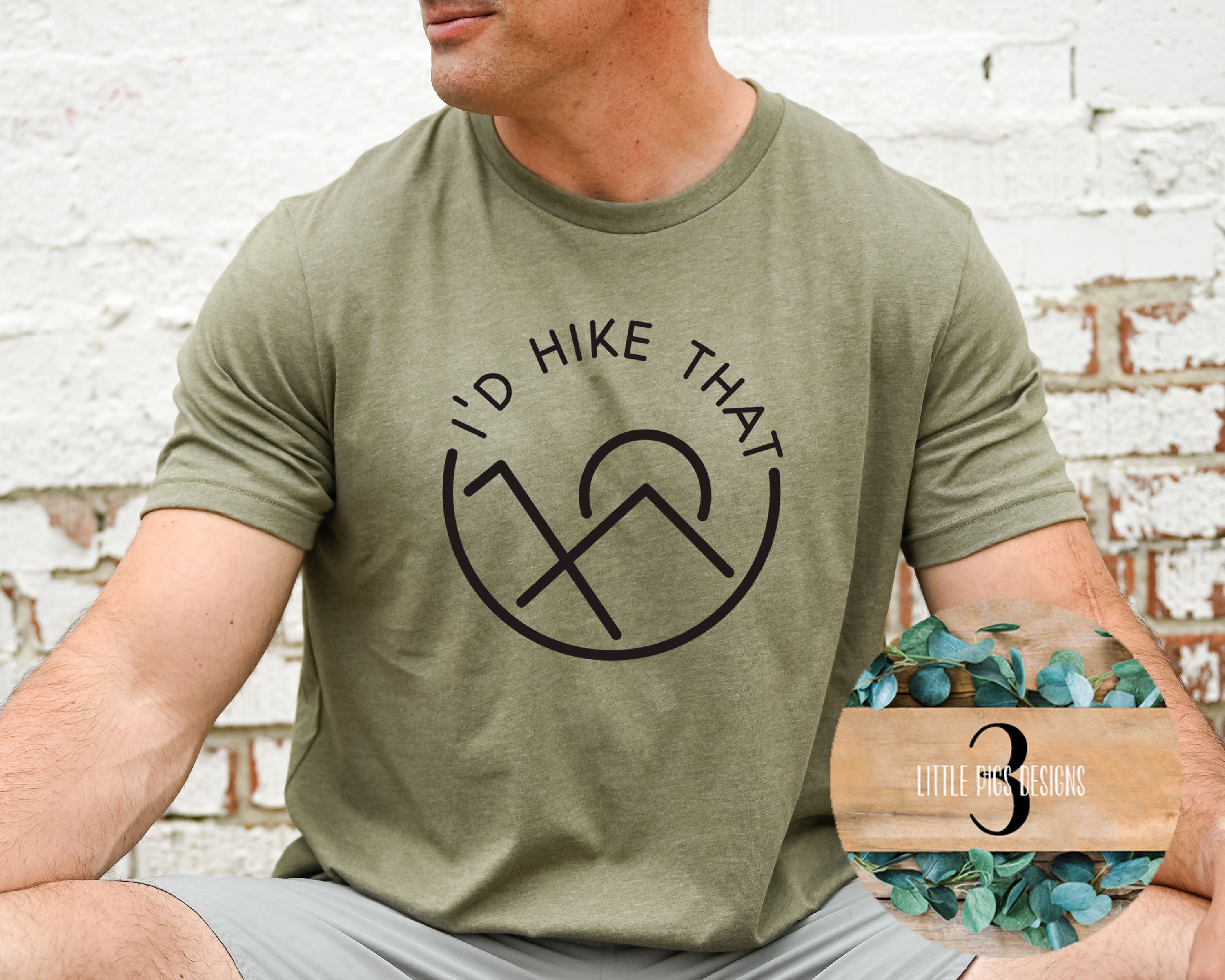 I'd Hike That Unisex Tshirt