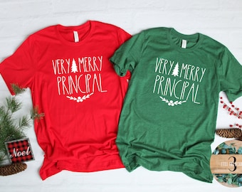 Very Merry Principal Shirt