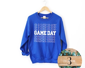 Game Day Sweatshirt Long or Short Sleeve T-Shirt