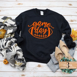 Football Game Day Sweatshirt Long or Short Sleeve T-Shirt