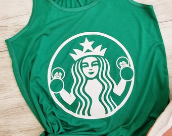 But First Coffee. Starbuff Fitness Tank. Workout Shirt. Coffee Shirt. Drink Some Coffee. Flowy Tank Top. Workout Tank Top. Mom Life. Lifting