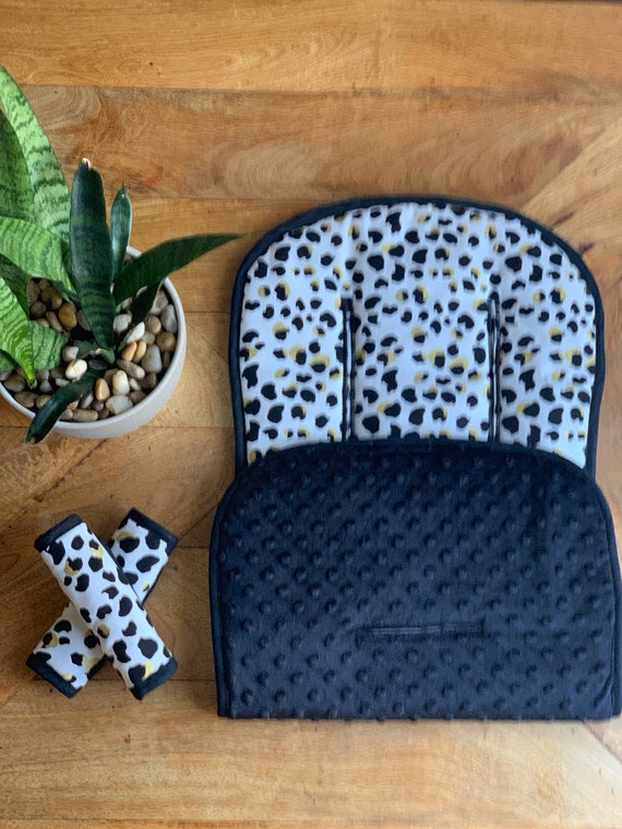 leopard print pram liner