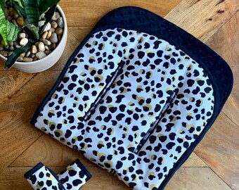 leopard print pram liner