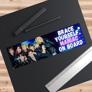Stray Kids, Hyunjin, Felix, Lee Weiss, Bang Chan, I.N, Han, Seungmin, Changbin, Stay. SKZ, Autoaufkleber