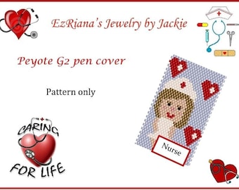 Padrão de capa para caneta Nurse G2