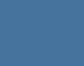 Free Spirit Designer Solids Rocket Blue Cotton Fabric By The Yard