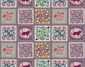 Endless Summer by Monika Forsberg for Anna Maria Horner's Conservatory Chapter 3 - Fat Quarter of Captive in Lavender