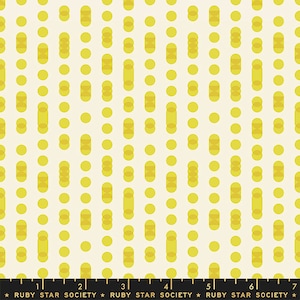 First Light Moonrise in Code in Citron (RS052-15) von Ruby Star Society für Moda -- Fat Quarter