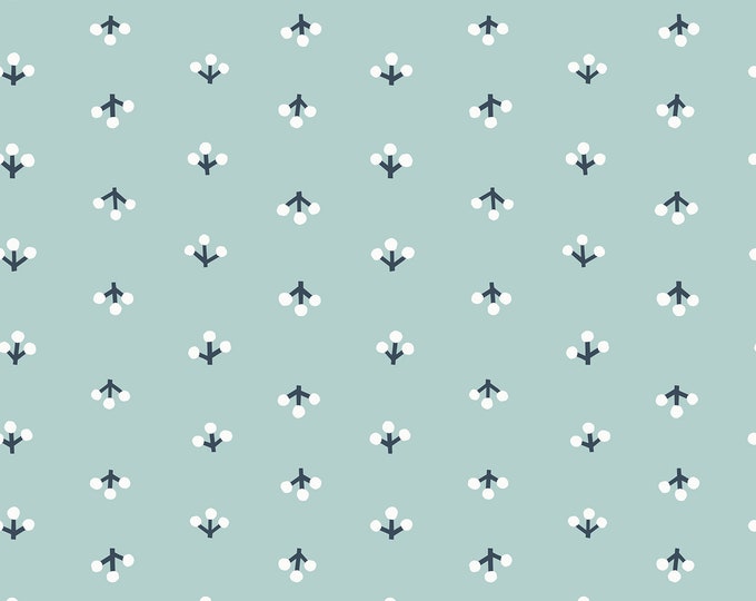 Petunia by Ruby Star Society for Moda Fabrics -- Fat Quarter of Sprigs in Lily Pad (RS3050 16)