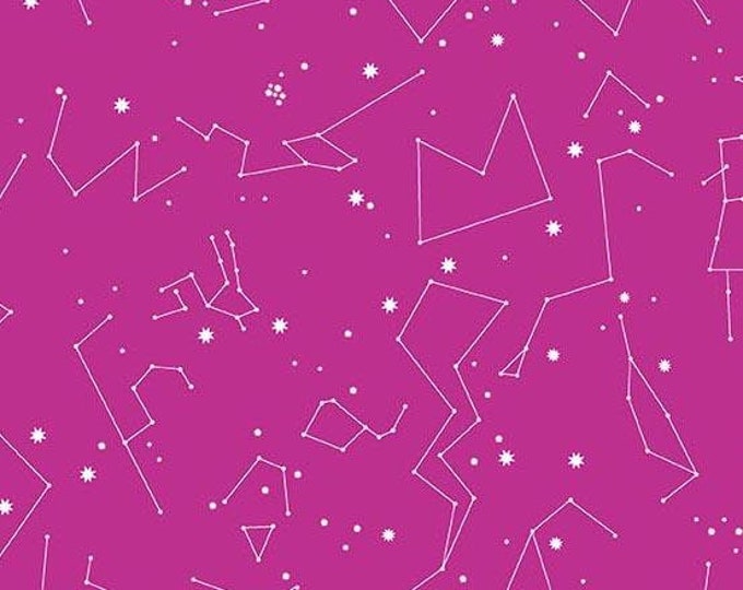 Andover Constellations 2019  by Lizzy House- Fat Quarter in Purple (A-8182-P)